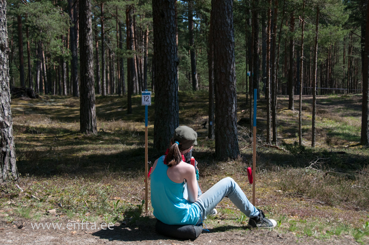 Kristin Antsmäe, Steyr LG 110 Field Target, Nikko Stirling Diamond 10-50x60